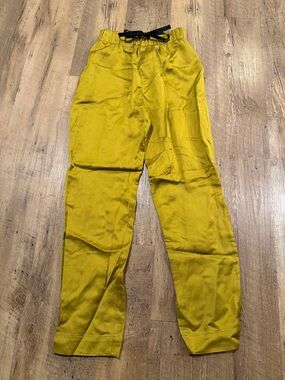 Scotch & Soda Olive Yellow Drawstring Joggers XS